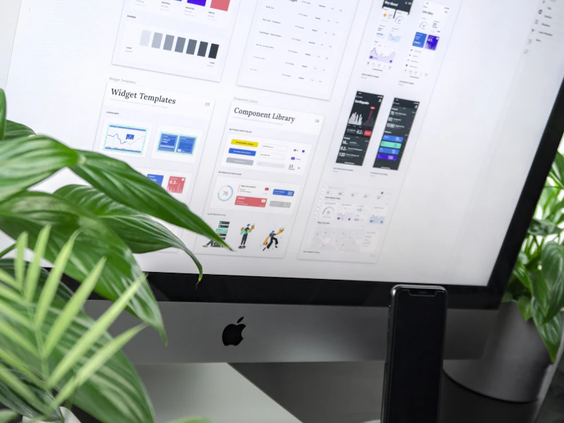Design workspace with notebooks and creative planning materials